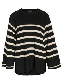 Fifi Striktrøje, Sort, S