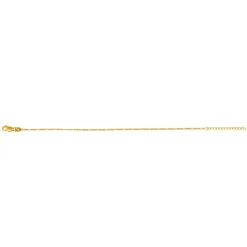 Figaro Armbånd, Guld, 17+3 cm
