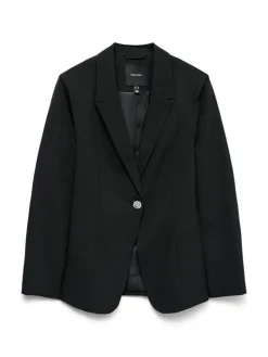 Filia Fitted Blazer, Black, 42