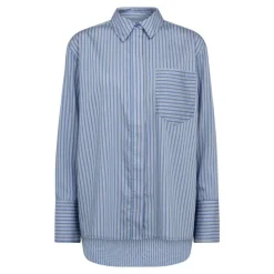 FinaCC Striped Skjorte, Blue, M
