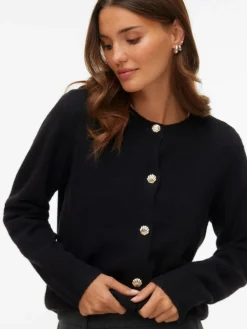 Fiona Cardigan, Black, XL