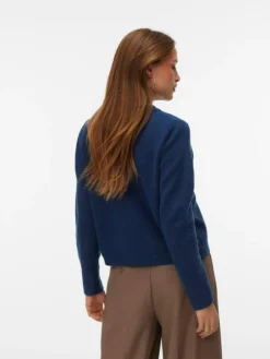 Fiona Cardigan, Dark Denim, XL