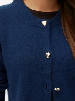 Fiona Cardigan, Dark Denim, XL