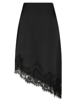 Fiora Lace Nederdel, Black, 40