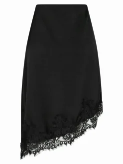 Fiora Lace Nederdel, Black, 40