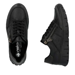 Flade Sko, Black, 40