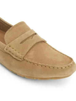 Flag Loafers, Safari Canvas, 42