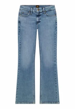 Flap Pocket Jessica Bootcut Jeans, Lapis Blue, W31/L31