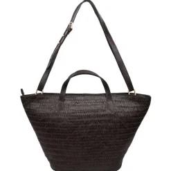 Flora Shopper, Dark Brown