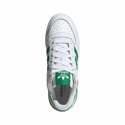 Forum Bold Stripes Sneakers, White/Green, 37 1/3