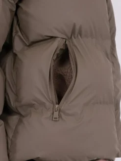 Fox C Jakke, Dark Taupe, 34