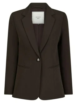 Francine Suit Blazer, Dark Brown, 40