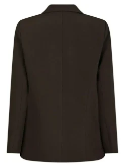 Francine Suit Blazer, Dark Brown, 40