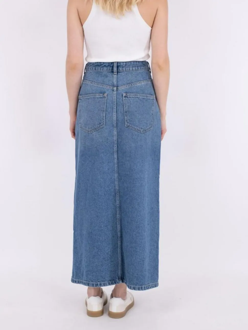 Frankie D Nederdel, Vintage Blue, 34