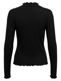 Fransiska Bluse, Black, M
