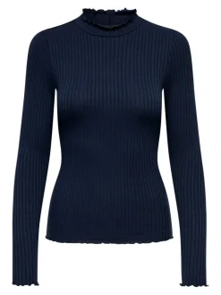 Fransiska Bluse, Navy Blazer, M