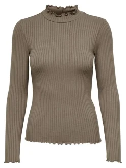 Fransiska Bluse, Walnut, M