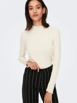 Fransiska Bluse, Whitecap Gray, M