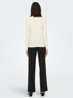 Fransiska Bluse, Whitecap Gray, M