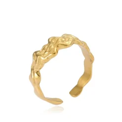 Freja Ring, Gold Plated, 54