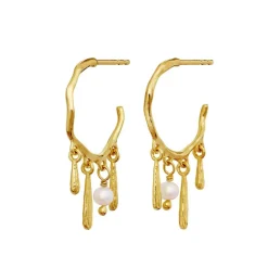 Fricka Øreringe, Gold Plated