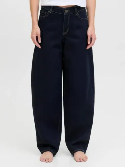 Fuji Barrel Jeans, Dark Blue Denim, W29/L32