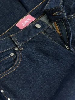 Fuji Ivy Barrel Jeans, Dark Blue Denim, W29/L30