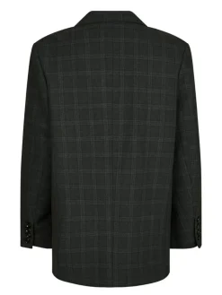 Gaby Check Blazer, Antracit, 36