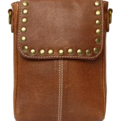 Galia Mini Crossbody, Walnut