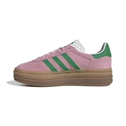 Gazelle Bold Sneakers, True Pink/Green/White, 36 2/3