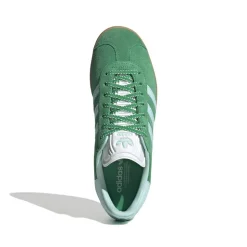 Gazelle Sneakers, Green/Semi Flash Aqua/Gold Metallic, 36