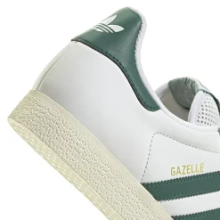 Gazelle Sneakers, White/Collegiate Green/Cream White, 40