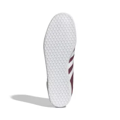 Gazelle Sneakers,Collegiate Burgundy/White/Gold Metallic, 44 2/3