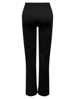 Geggo Straight Bukser, Black, L/L30