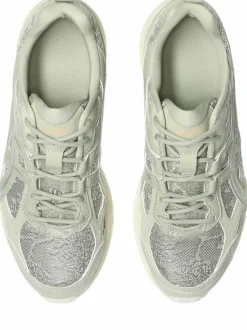 GEL-Nunobiki Sneakers, Dried Leaf Green/Pure Silver, 39.5