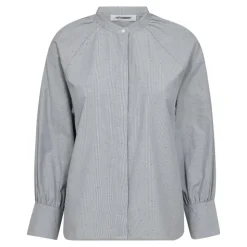 GemCC Stripe Skjorte, Light Grey, S