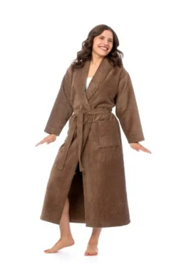 Geneve Badekåbe, Milk/Coffee, XL