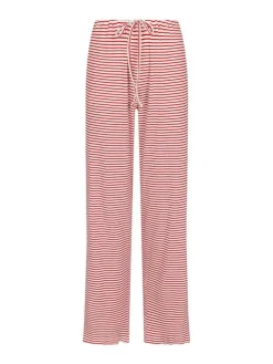 Geri Stripe Bukser, Red, 38