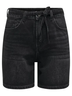 Gianna Shorts, Washed Black, S