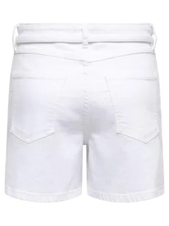 Gianna Shorts, White Denim, XL