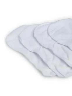 Gilly 4-pak Strømper, Bright White, 39/41