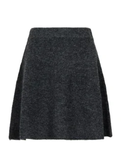 Gisa Striknederdel, Antracit, 40