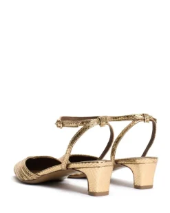 Givia 40 Højhælede Sko, Gold, 39