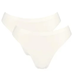 GO Sense High leg 2-pak Trusser, Silk White, XL