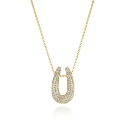 Goccia Piccolo Halskæde, Gold Plated, 45 cm