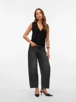 Gold Vest, Black, XL