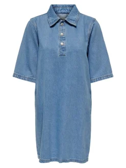 Gry Kjole, Light Blue Denim, M