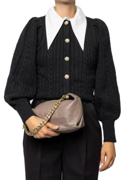 Guxi Small Crossbody Taske, Taupe