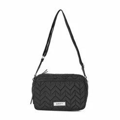 Gweneth RE-Q Zig Double Crossbody, Black