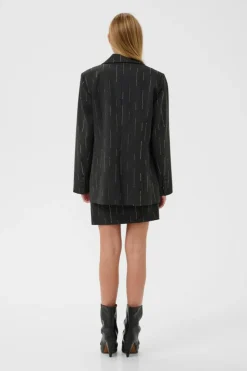 GZadira Blazer, Dark Grey Melange, 38